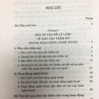 Nâng cao nhu cầu thẩm mỹ trong hoạt động nghệ thuật ở Việt Nam hiện nay
