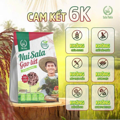 Nui Gạo Lức Hữu Cơ Hình Xoắn Thành Phần Rau Củ Ăn Kiêng Giảm Cân Tốt Cho Sức Khỏe