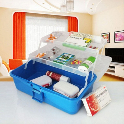 TỦ HỘP ĐỰNG THUỐC CÓ QUAY XÁCH GIA ĐÌNH ĐA NĂNG 3 TẦNG - HỘP ĐỰNG MỸ PHẨM ĐỰNG ĐỒ LÀM NAIL LÀM MÓNG SỬA SẮC ĐẸP DI ĐỘNG