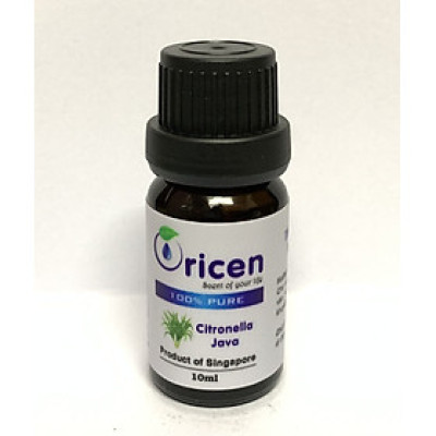 Tinh dầu Sả Java Oricen - Citronella oil (Green Lemongrass) 10ml