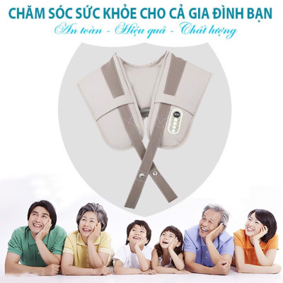 Massage vật lý trị liệu đốt sống cổ lưng vai gáy tặng kèm massage mini