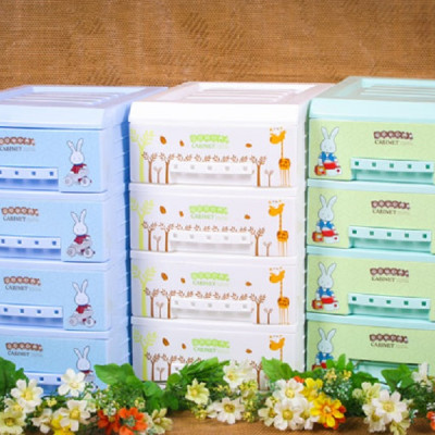 Tủ Doremi 4 Tầng - Màu ngẫu nhiên