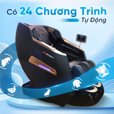 Ghế Massage LS-679, Ghế Masage Toàn Thân Với Công Nghệ AI Quét Cơ Thể Chăm Sóc Có Sức Khỏe Toàn Diện