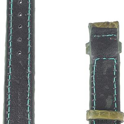 Dây Đồng Hồ Da Cá Sấu Size Nhỏ Huy Hoàng HT8261 - Rêu