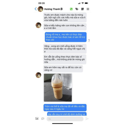 5 gói x 3 g Cốm lợi sữa vitamin sau sinh cho con bú biosuamum dạng cốm