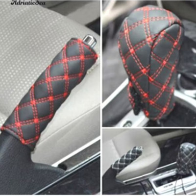 BỘ VỎ CHÙM ĐẦU CẦN SỐ ỐP TAY PHANH TRANG TRÍ CỰC ĐẸP MẪU MỚI TRÊN XE HƠI ÔTÔ 