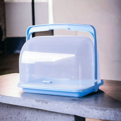 Giỏ Khay đựng đồ có nắp chống côn trùng- Khay úp ly có nắp đậy quai xách gọn gàng tiện lợi