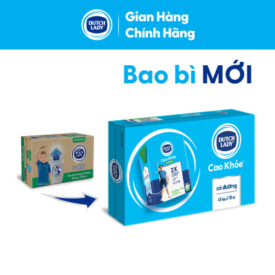 Thùng 48 Hộp Sữa Uống Dutch Lady Cô Gái Hà Lan Có Đường Cao Khỏe (48X110ml)
