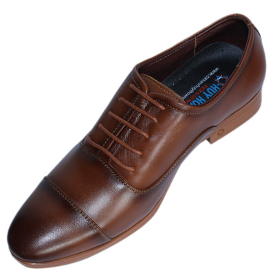  Giày tây nam Huy Hoàng cột dây màu đen, nâu đất, vàng bò, nâu đỏ HT7501-02-03-04