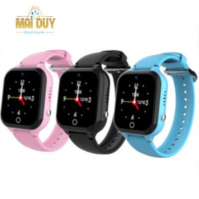 Đồng hồ Trẻ em Thông minh Tiếng Việt gắn Sim Gọi Video Call MAI DUY Watch C80-Hàng Nhập Khẩu