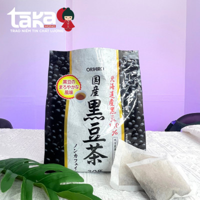 Trà đậu đen Orihiro Nhật Bản Hỗ Trợ Thanh Lọc Cơ Thể Làm Đẹp Da 30 gói