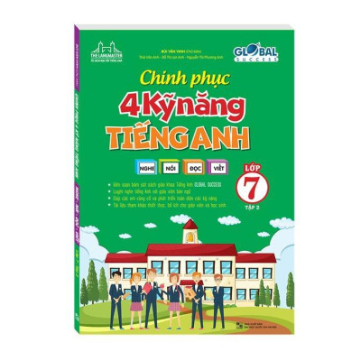 Sách - Global Success - Chinh Phục 4 Kỹ Năng Tiếng Anh Nghe - Nói - Đọc - Viết Lớp 7 - Combo 2 Tập - Minh Thắng