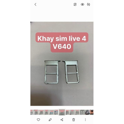 Khay SIM Vinsmart Live 4 / Joy 4 / Aris / Aris Pro / Star 3 / Star 5 / Joy 3 / Joy 2+ / Joy 1 / Joy 1+ –Zin New Chính Hãng