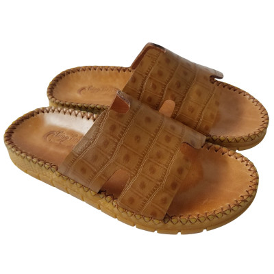 Dép Nam Quai Ngang  Da Bò BIGGBEN DN364