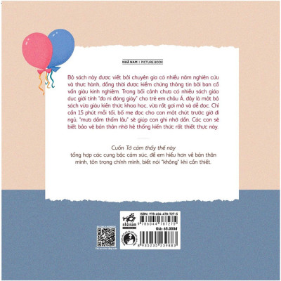 Giáo dục giới tính mẫu giáo - Tiểu học Tớ cảm thấy thế này