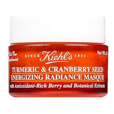 Mặt nạ dưỡng sáng da kiehls Turmeric & Cranberry Seed Energizing Radiance Masque minisize 14ml ( nghệ )