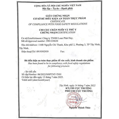 Hộp 100g Yến mềm đặc biệt chăm sóc sức khỏe cho trẻ em