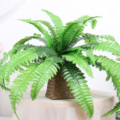 Cây giả trang trí nhiều loại - Cụm cây giả cắm tường - Cây giả, hoa lụa trang trí nhà cửa