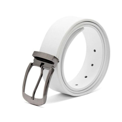 Dây nịt nam da bò Huy Hoàng đầu kim Trắng HP4107, Đen HP4108, Nâu HP4109