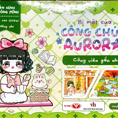 Bộ sách Dán Hình Thông Minh - Bí Mật Của Công Chúa Aurora (Bộ 5 cuốn tặng bút chì 2B)