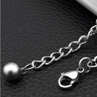 Lắc Tay Nam mắc xích Inox Hàn Quốc LT156 cao cấp