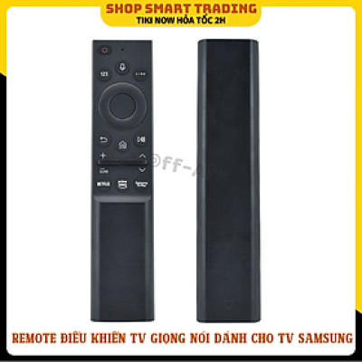 Remote Điều Khiển TV Dành Cho SAMSUNG Smart Tivi 4K có giọng nói, QLED, loại thẳng - Hàng nhập khẩu