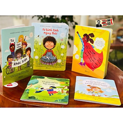 (In màu toàn bộ) – Combo 5 cuốn CÔNG DÂN NHÍ VĂN MINH – Tớ Bình Tĩnh Ngay Thôi – Tớ Làm Nên Khác Biệt – Siêu Năng Lực Của Tớ - Tớ Giữ Niềm Hy Vọng -  Công Chúa Không Hoàn Hảo Và Chú Rồng Không Khủng Khiếp Nhã Nam  – NXB Thông Tấn