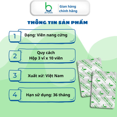 Viên Uống Kim Tiền Thảo YB Hỗ Trợ Lợi Tiểu, Giảm Tiểu Rắt, Tiểu Buốt - Hộp 30 viên