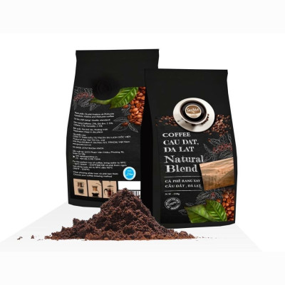 Cà phê Arabica Cầu Đất, Đà Lạt- 100% cà phê nguyên chất 500 g