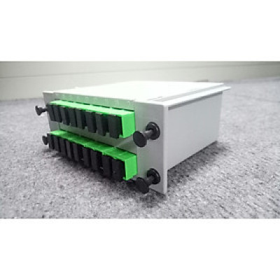 Bộ chia quang PLC 1x16 SC/APC. BTON. ( lắp sẵn 17 adapter). Hàng chính hãng