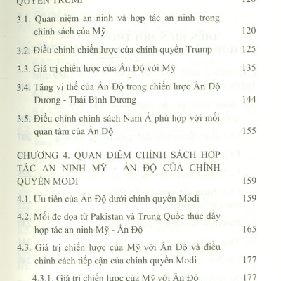 Hợp Tác An Ninh Của Mỹ Với Ấn Độ Trong Bối Cảnh Mới (Sách chuyên khảo)