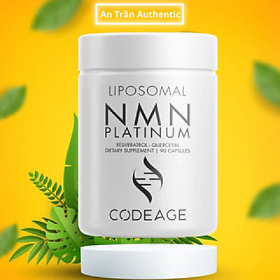 Liposomal NMN Codeage - Nhập Khẩu Chính Ngạch Có Tem Phụ Tiếng Việt, Có Tem Chống Hàng Giả Mã QR