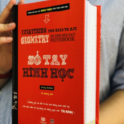 Sách - Sổ tay Hình học - Á Châu Books ( Tiếng Việt, lớp 8 - lớp 12 )