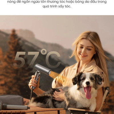 Máy Sấy Và Tạo Kiểu Gấp Gọn Dreame Pocket Bản Quốc Tế (Bảo Hành 24 Tháng) - Hàng Chính Hãng