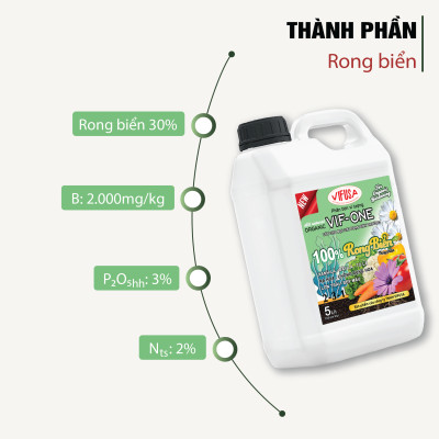 VIF-ONE - Phân bón rong biển can 5L