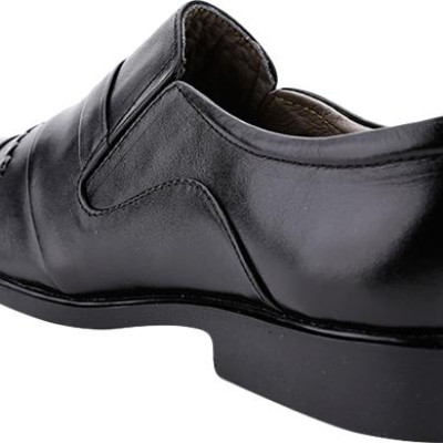 Giày Tây Nam Huy Hoàng HT7175 - Đen