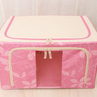 Túi Đựng Chăn Màn (Được Chọn Màu) - Hộp Đựng Quần Áo Khung Sắt Gấp Gọn - Tủ Vải Chăn Màn Tiện Lợi