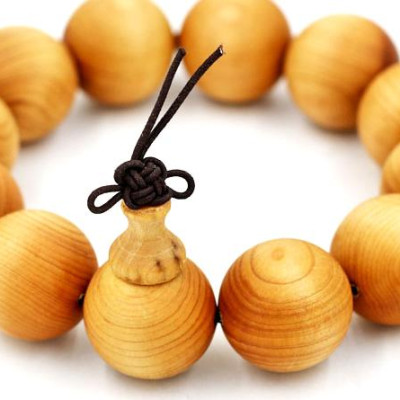 Hạt chuỗi đeo tay gỗ ngọc am 20 ly