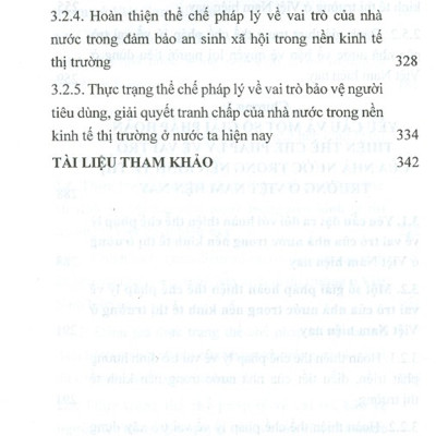 Thể Chế Pháp Lý Về Vai Trò Của Nhà Nước Trong Nền Kinh Tế Thị Trường Ở Nước Ta Hiện Nay - Một Số Vấn Đề Lý Luận Và Thực Tiễn (Sách Chuyên Khảo)