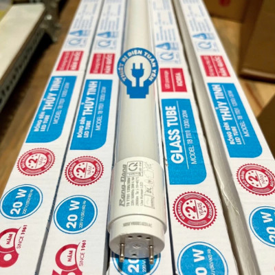 Bóng đèn led tuýp thủy tinh 18W Rạng Đông, Model LED TUBE T8 TT01 120/18w - 6500K S