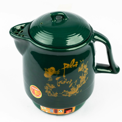 Siêu sắc thuốc tự động bằng điện Seika 3.3L - SKS375 (Gốm sứ Bát Tràng) - hàng chính hãng