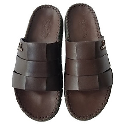 Dép Nam Quai Ngang  Da Bò BIGGBEN DN363