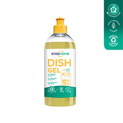 Gel rửa bát đậm đặc chuyên dụng cho máy rửa bát All in One Stanhome DISH GEL 500ml - version mới