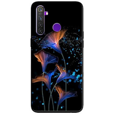 Ốp lưng dành cho Realme 6i mẫu Hoa Đêm Cam