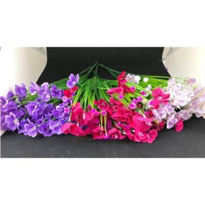 Chậu hoa thuỷ tiên giả cắm sẵn, chất lụa đẹp - Cây giả, hoa lụa Decor trang trí nhà cửa