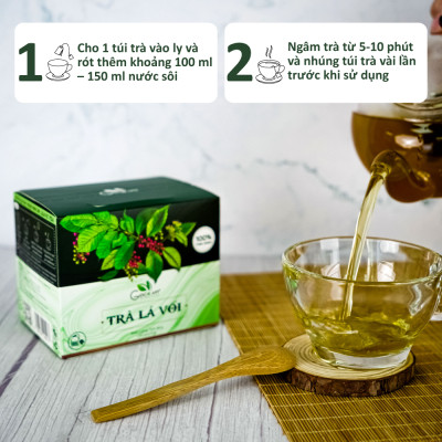 Trà lá vối túi lọc Goce - Kiểm soát tiểu đường, tốt cho tiêu hóa