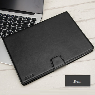 Bao da dạng ví SamSung Galaxy Tab A7 2020 T505, Tab A7 Lite hiệu Hanman có quai cài- Hàng Chính Hãng