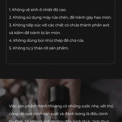 Feepie Tamper cố định lực cân bằng THOR