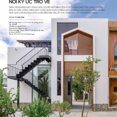 Tạp chí Kiến Trúc và Đời Sống số 229 (Tháng 7-2025)-Làm nhà mùa mưa