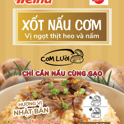 Combo 3 Gói Xốt Nấu Cơm Nisshin Nhiều Vị - Nisshin Seifun Welna Shop